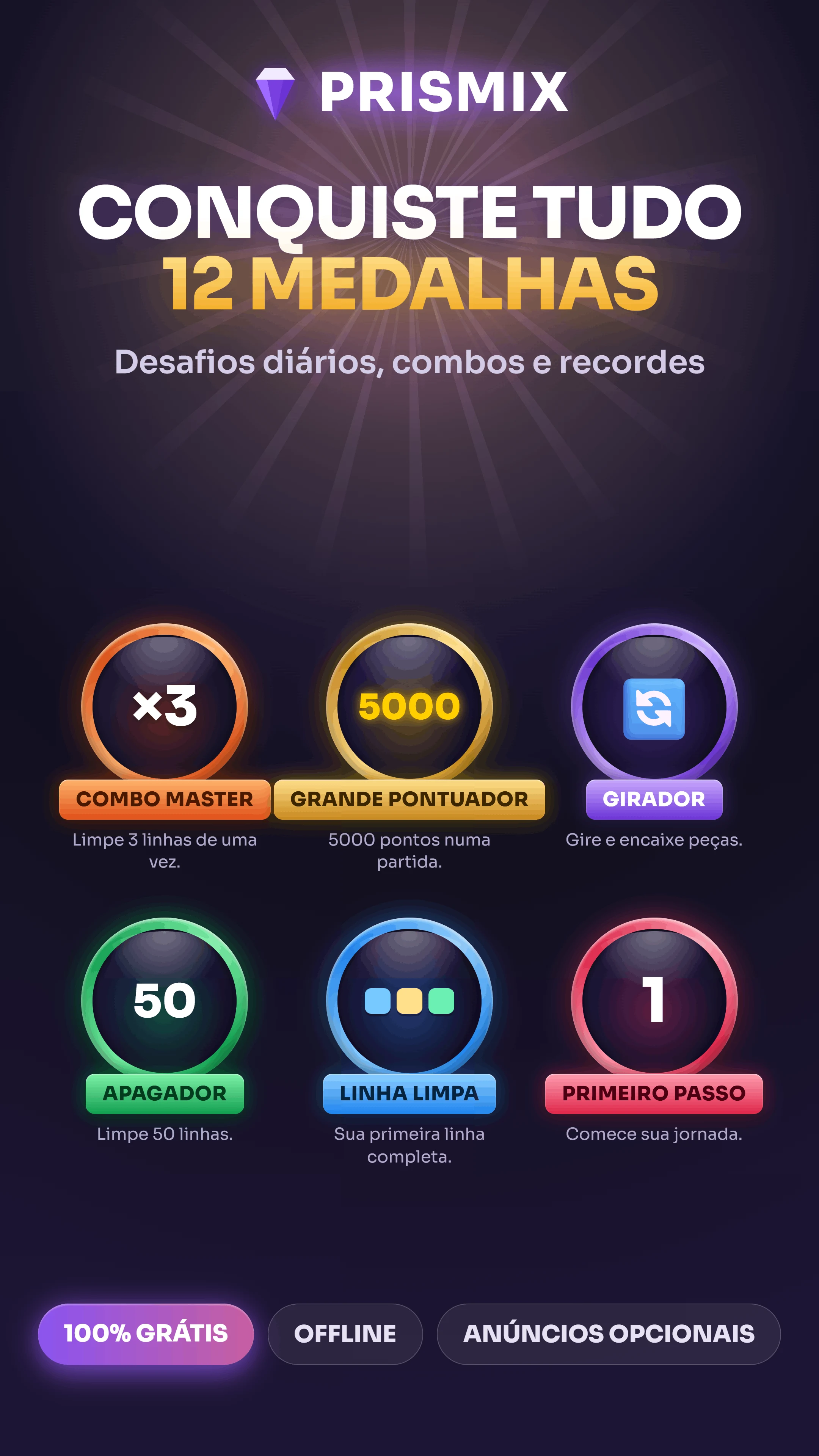 PRISMIX: Block Puzzle Game screenshot